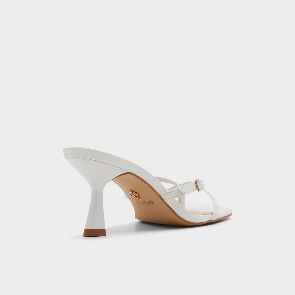Gannever White/Bone Women's Heeled sandals -