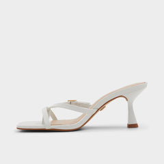 Gannever White/Bone Women's Heeled sandals -