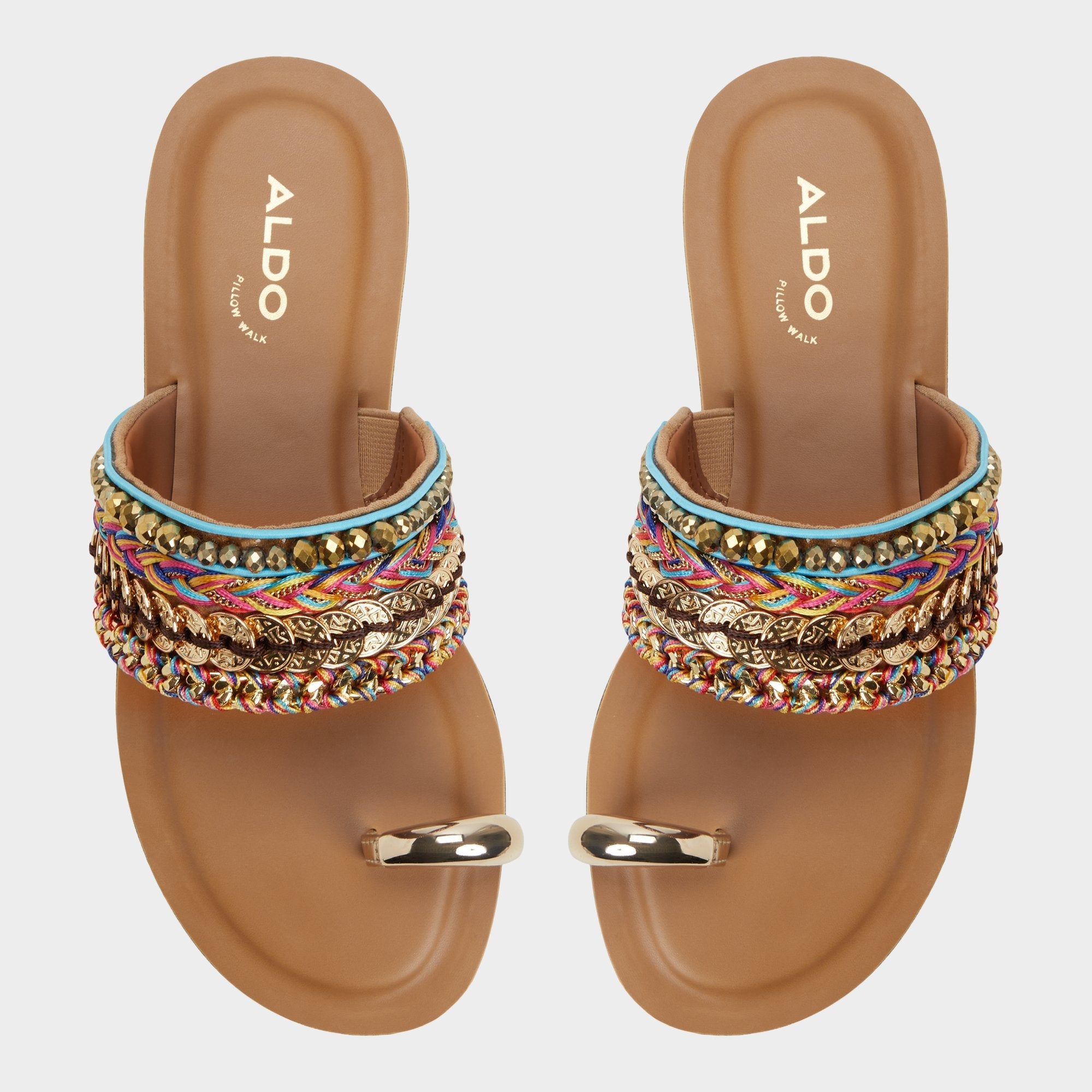 Beachwalk Multicolor Women's Flats - Slide sandal