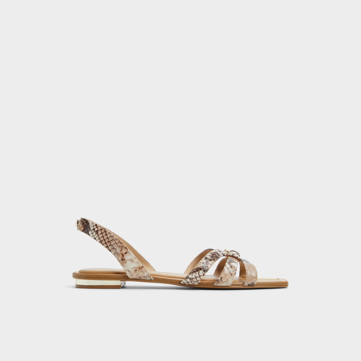 Marassita Brown Multi Women's Slingbacks - Flat sandal
