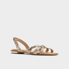 Marassita Brown Multi Women's Slingbacks - Flat sandal
