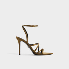 Solania Other Green Women's Strappy sandals - Strappy heeled sandal Stiletto heel