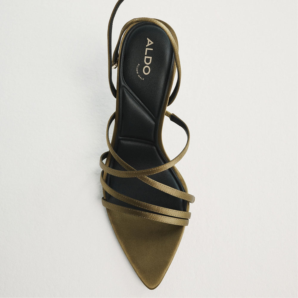 Solania Other Green Women's Strappy sandals - Strappy heeled sandal Stiletto heel