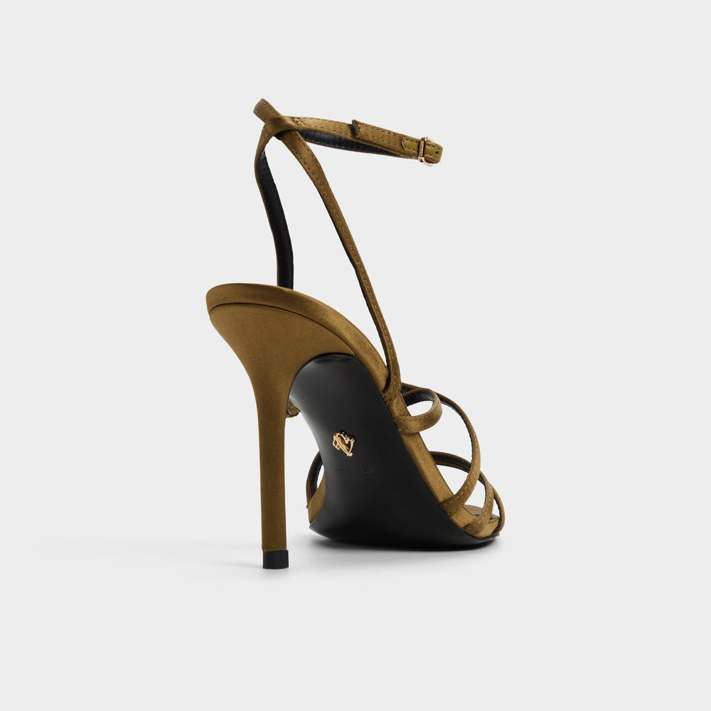 Solania Other Green Women's Strappy sandals - Strappy heeled sandal Stiletto heel