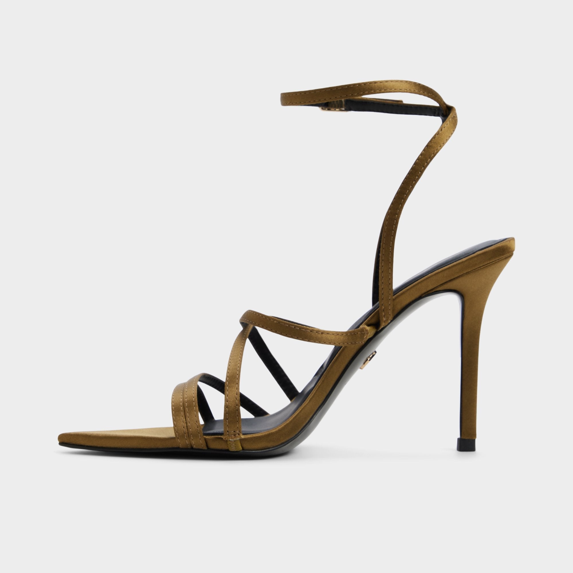 Solania Other Green Women's Strappy sandals - Strappy heeled sandal Stiletto heel