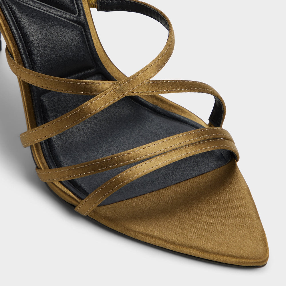 Solania Other Green Women's Strappy sandals - Strappy heeled sandal Stiletto heel