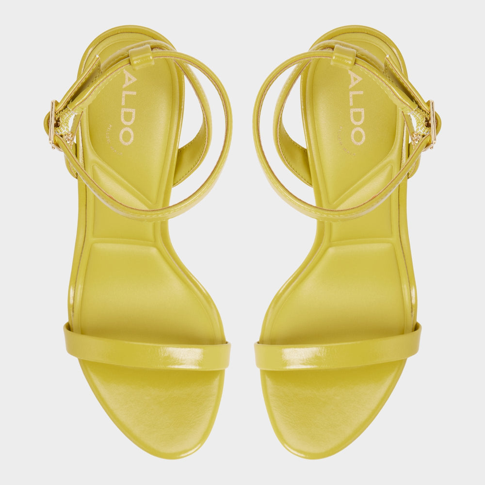 Maristou Lime Green Women's Heeled sandals - Strappy heeled sandal Stiletto heel