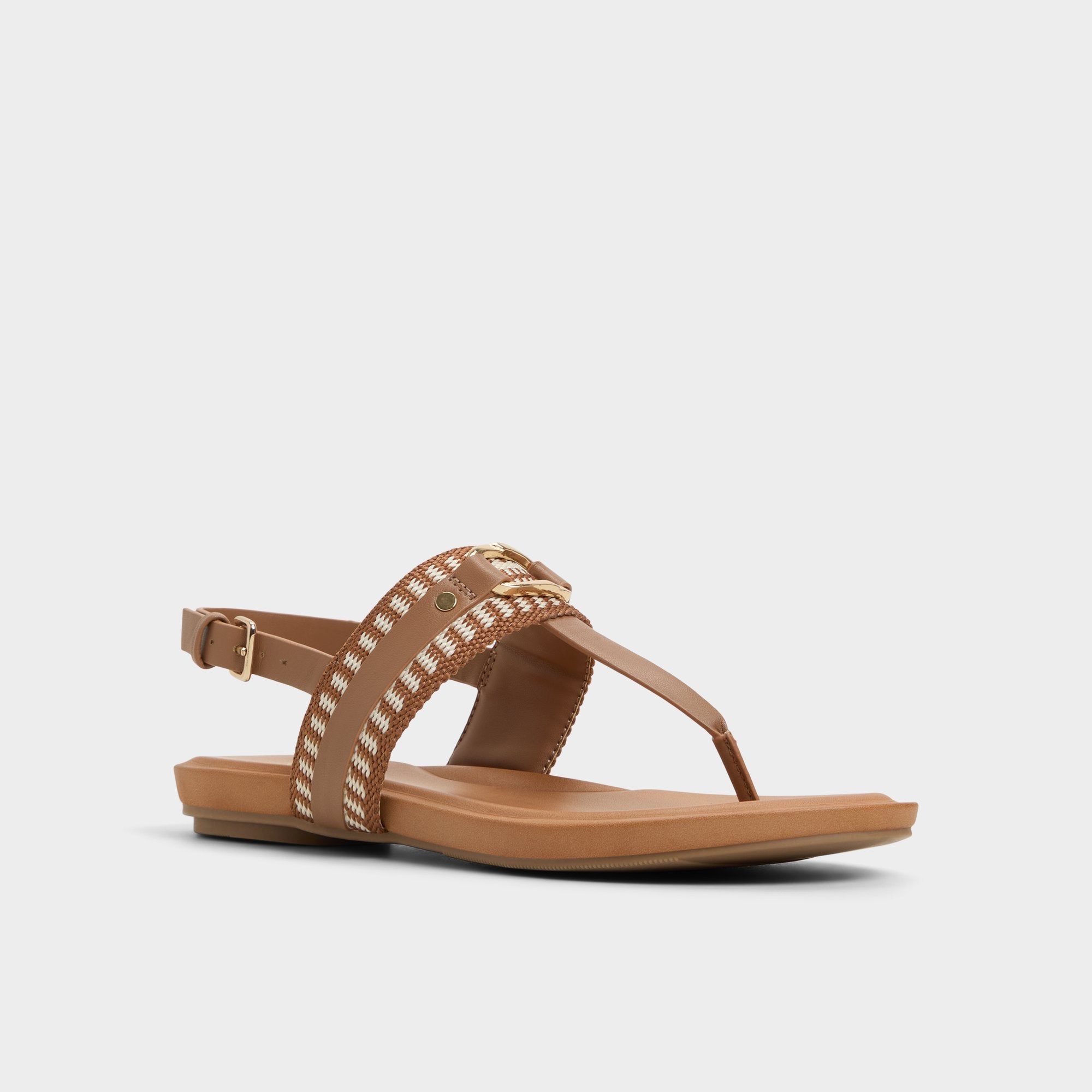Taylen Medium Brown Women's Festival shoes accessories - T-strap sandal