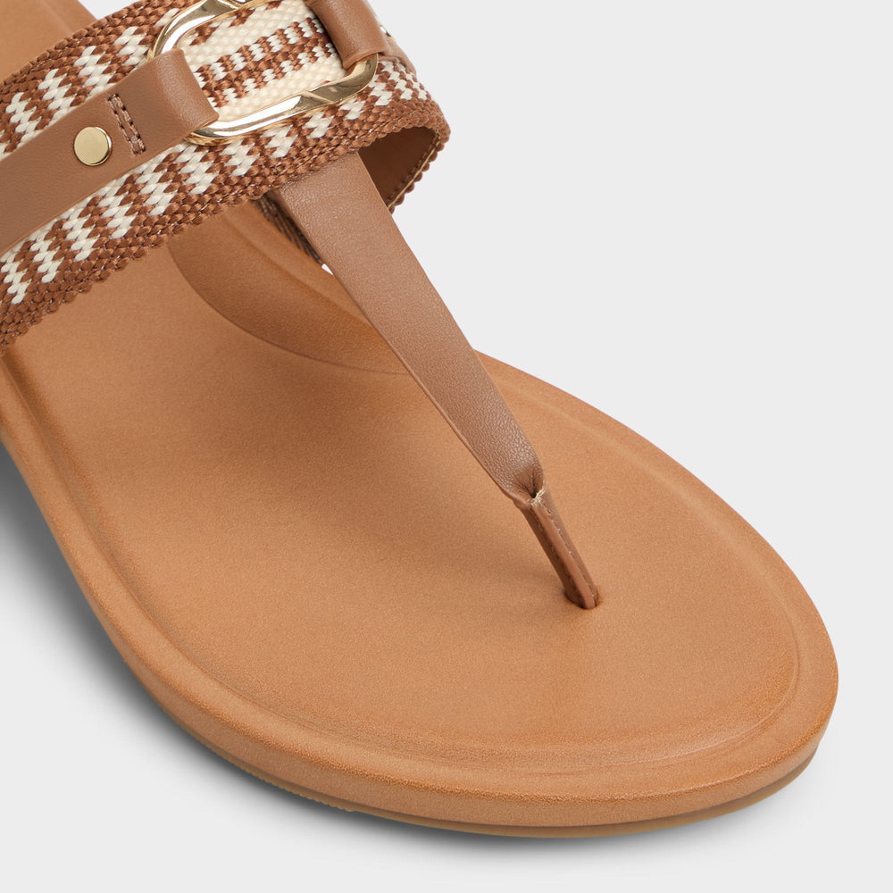Taylen Medium Brown Women's Festival shoes accessories - T-strap sandal