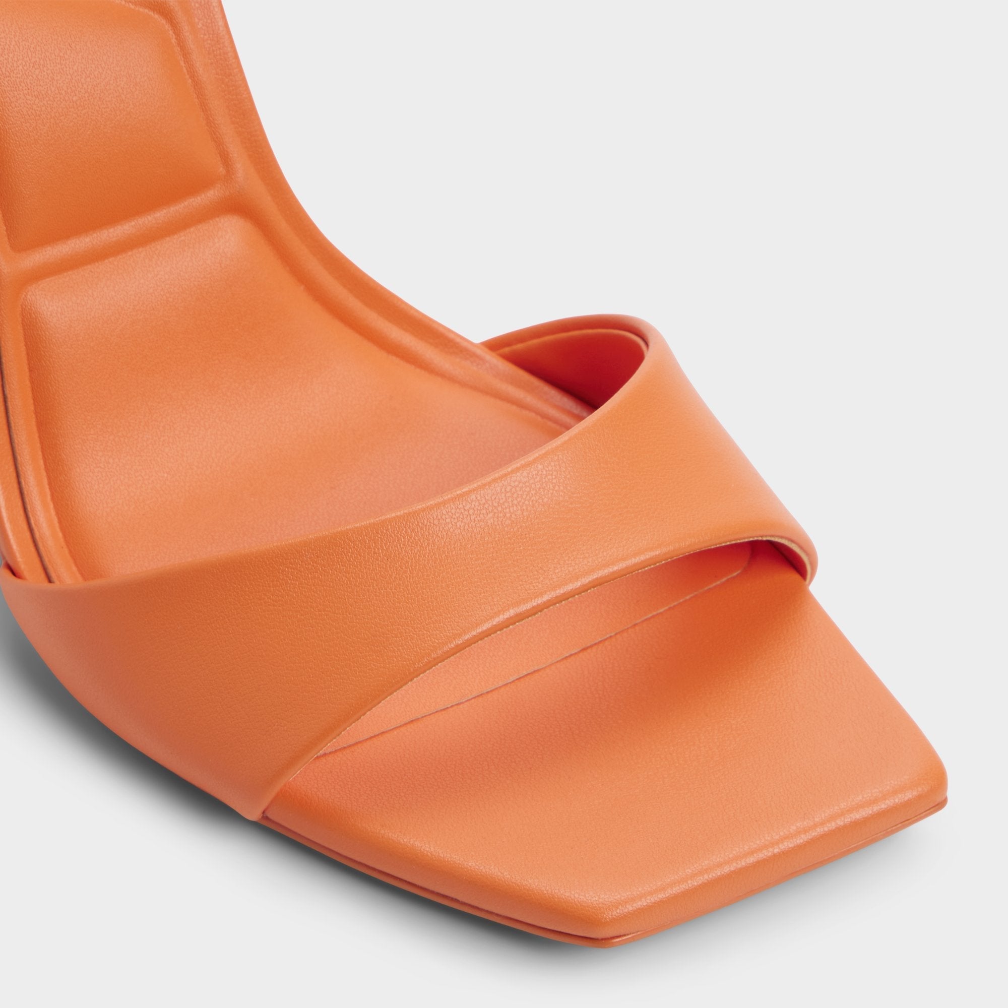 Illustrious Medium Orange Women's Strappy Heels - Strappy heeled sandal Stiletto heel