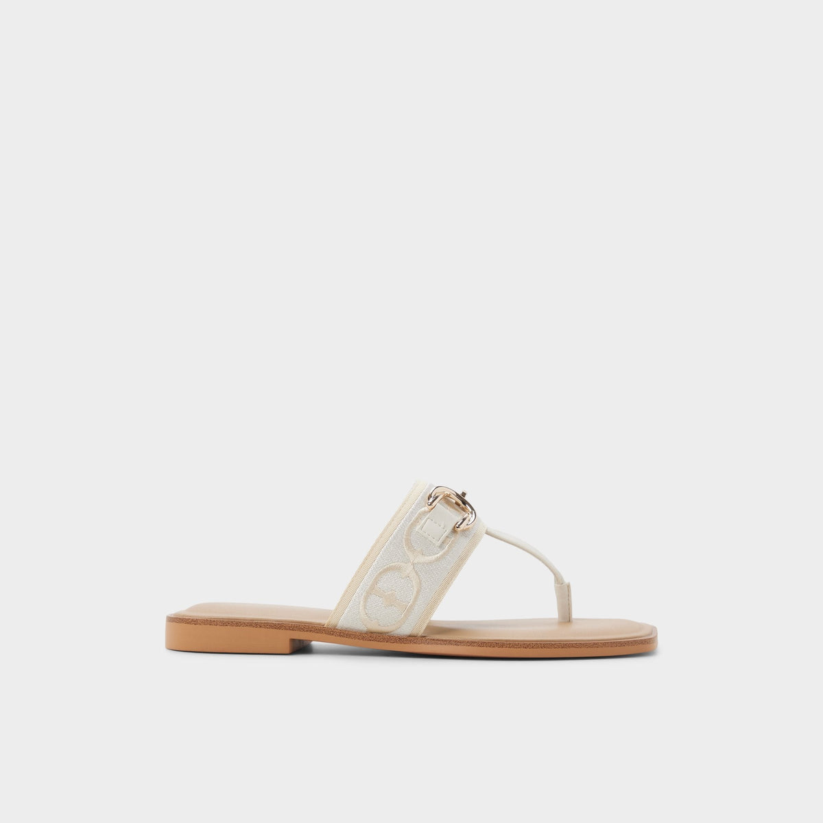 Coralynna in White Bone 14053516 - T-strap sandal