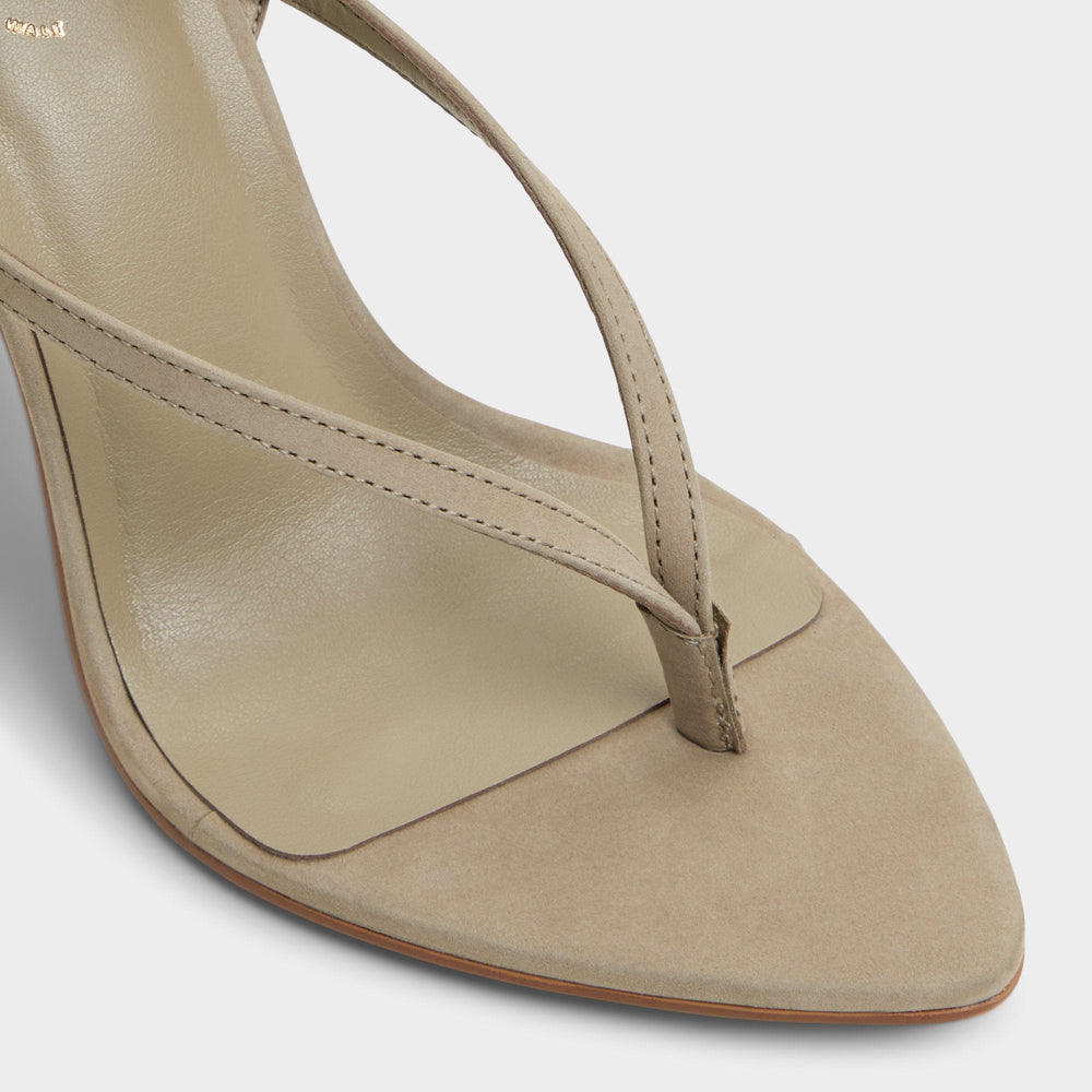 Abyfindley Other Green Women's Strappy sandals - Heeled flip flop Stiletto heel