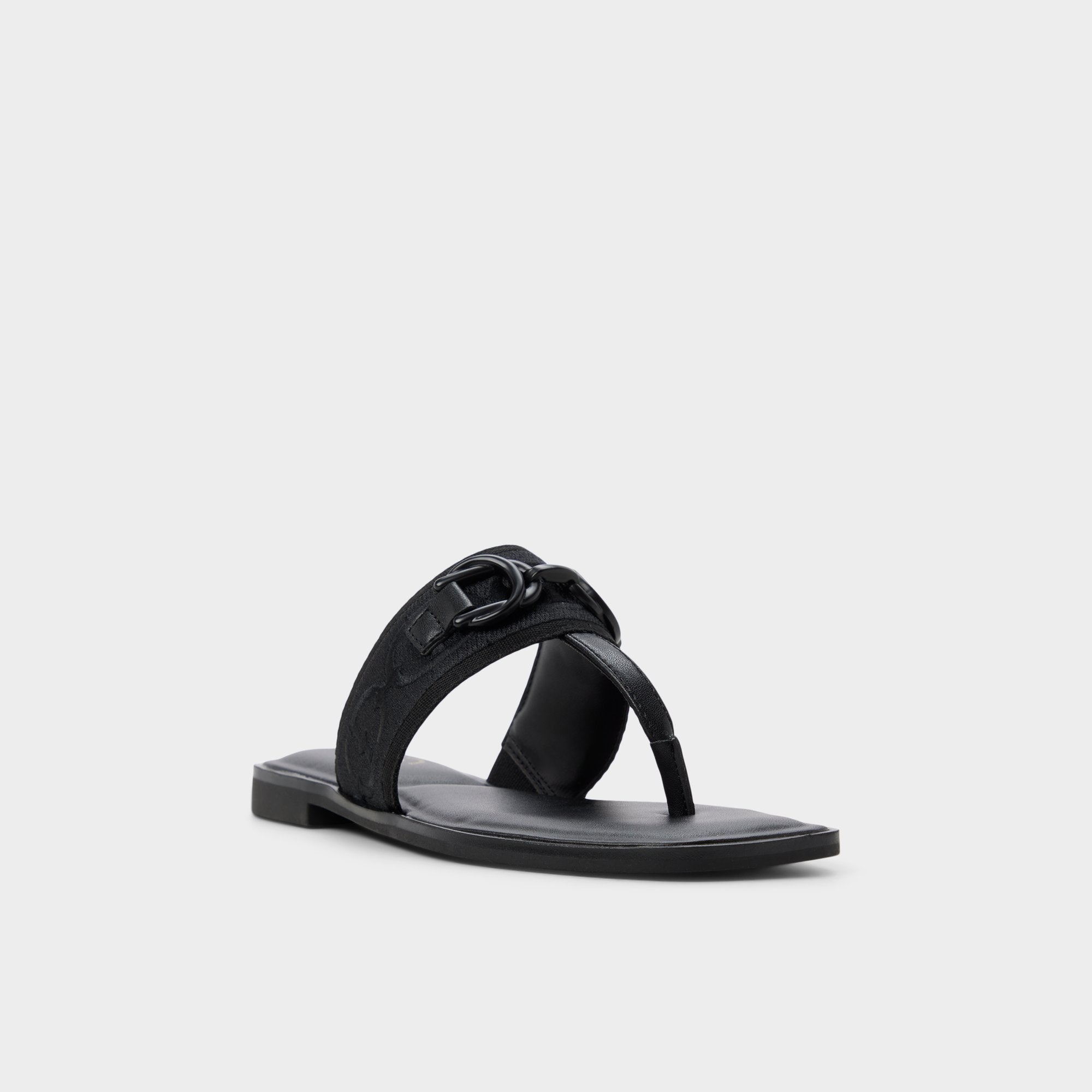 Coralynna in Black - T-strap sandal