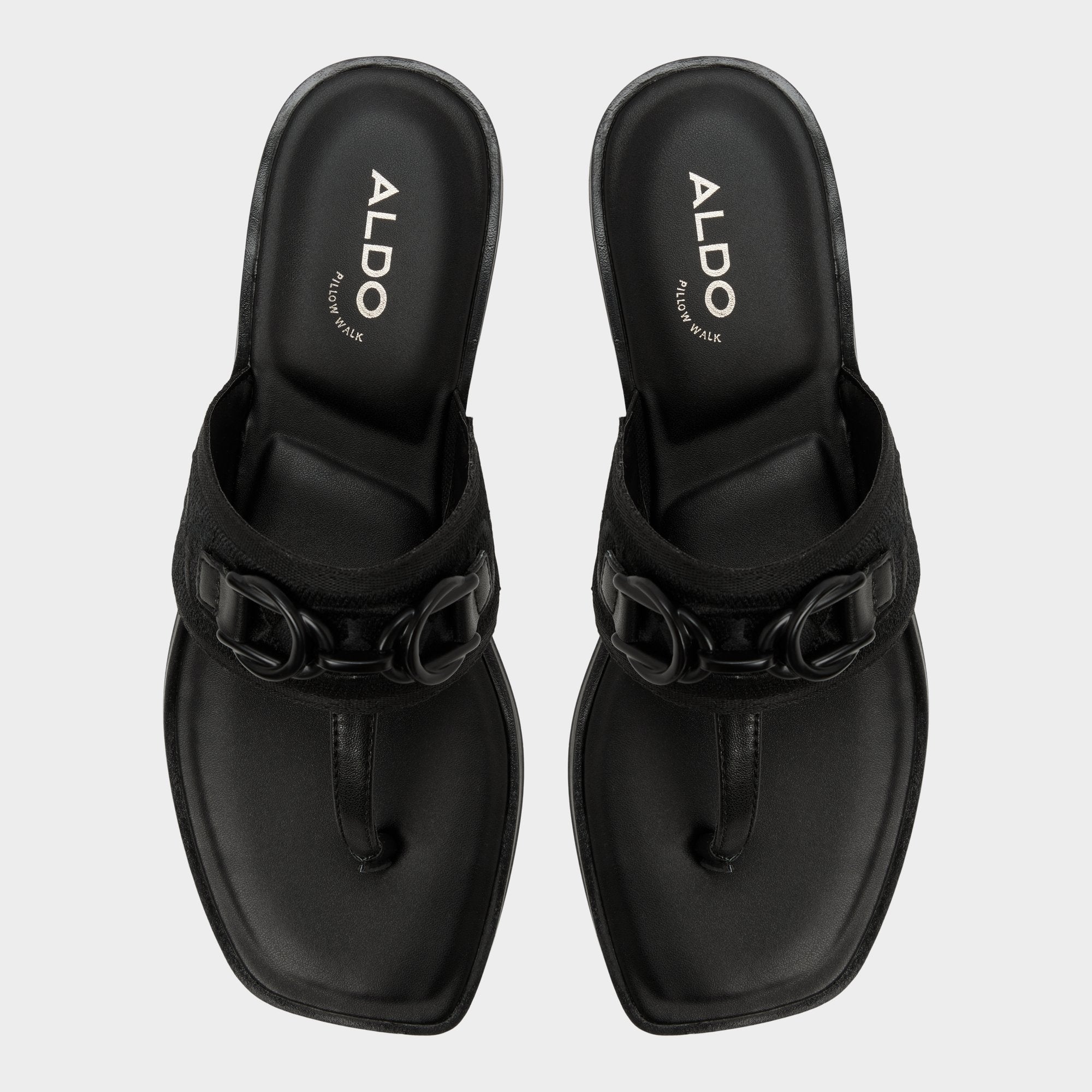 Coralynna in Black - T-strap sandal