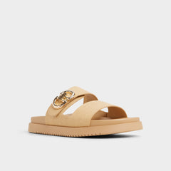 Daisymae Natural Women's Footbed sandals -