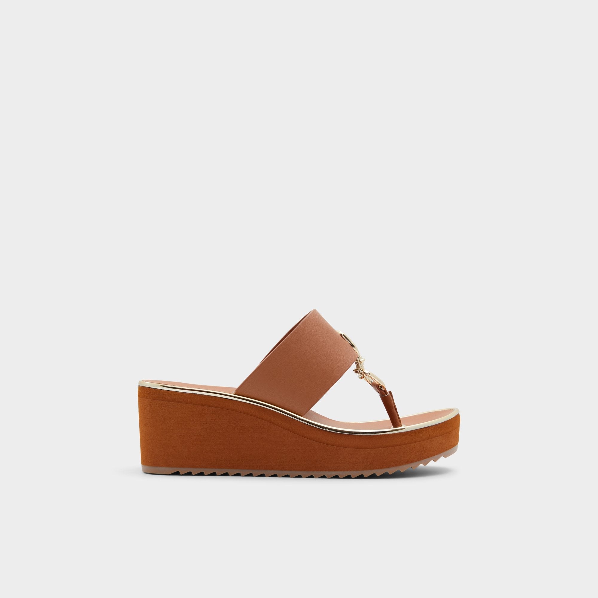 Wedge heel Maesllan Medium Brown Women's Wedges - Wedge sandal