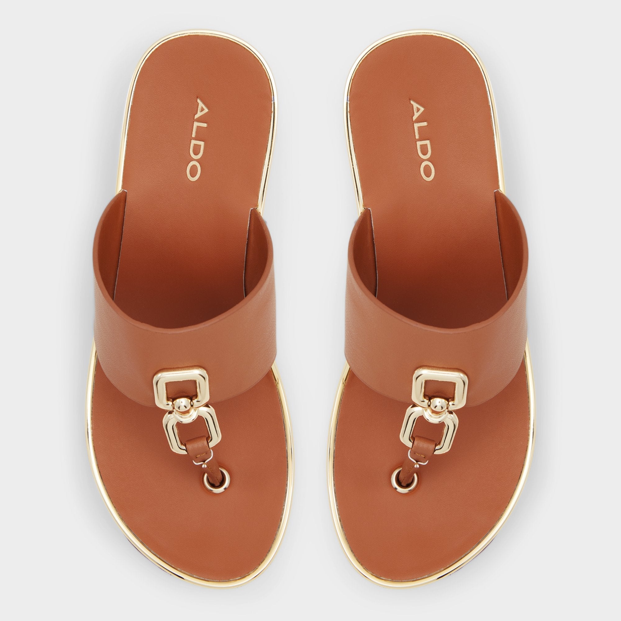 Wedge heel Maesllan Medium Brown Women's Wedges - Wedge sandal