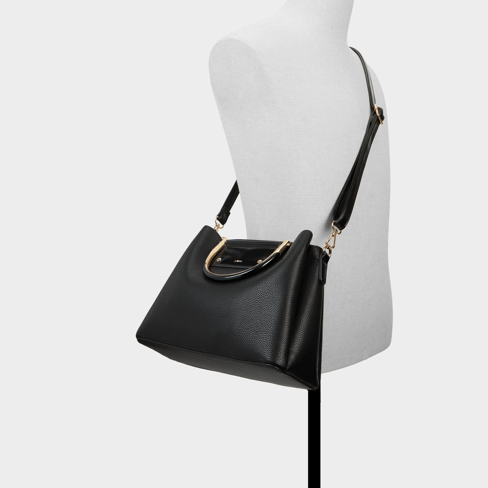 Sloanaa in Black - Satchel bag