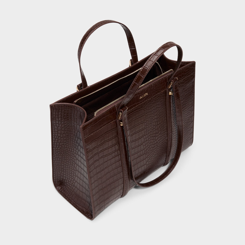 Ninetofivee in Dark Brown - Tote bag