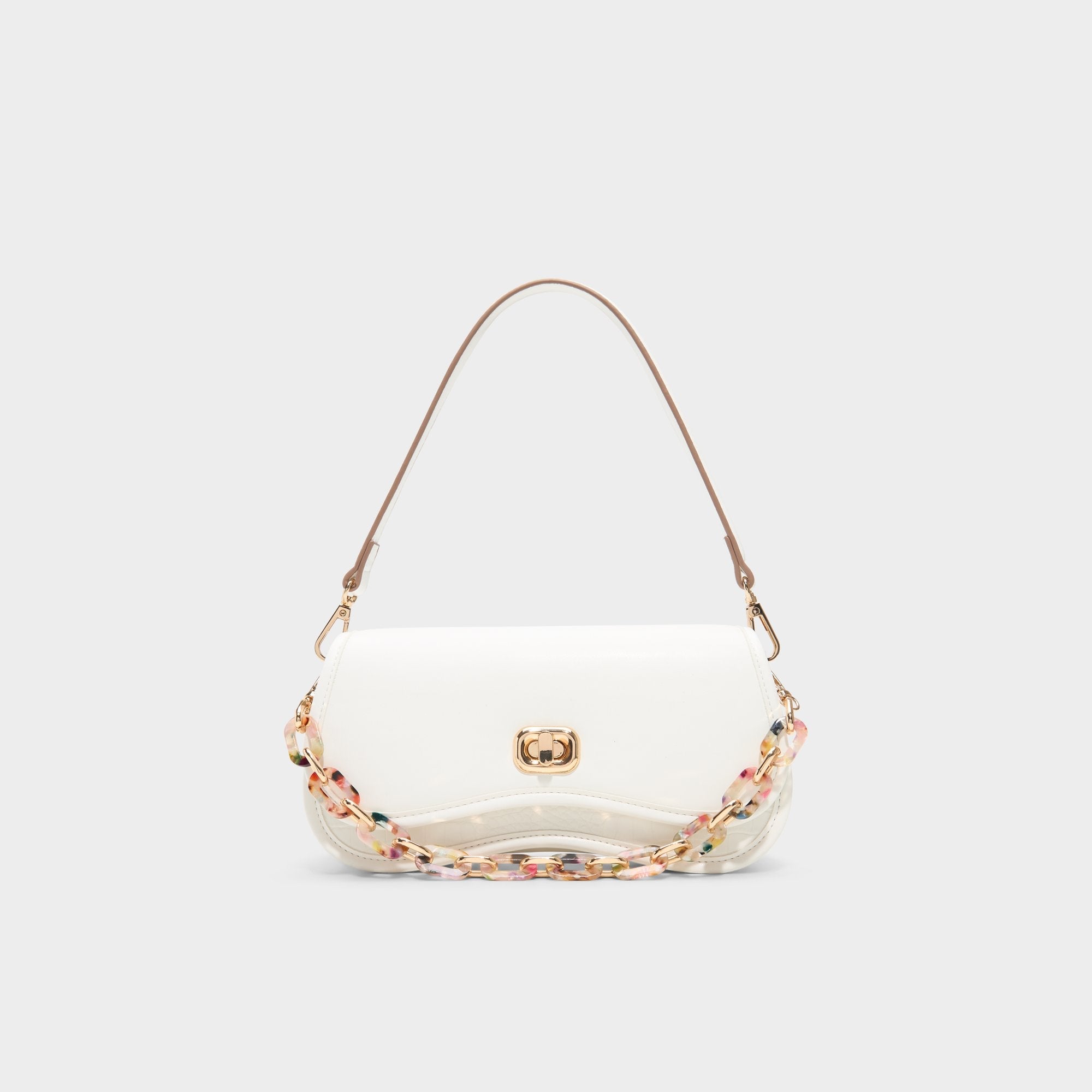 Clappertonnx in White - Shoulder bag