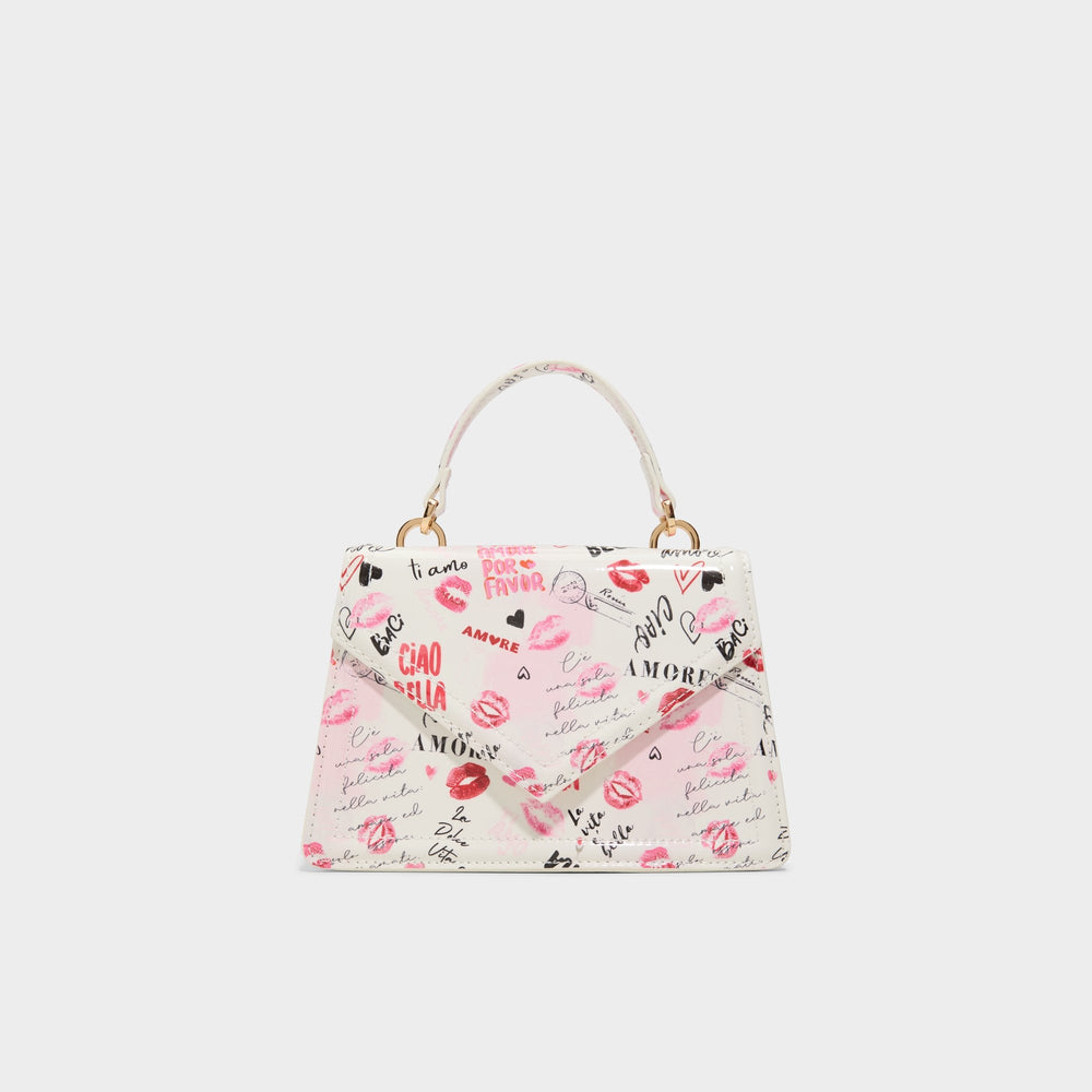 Bellavitaa in White Combo - Top handle bag
