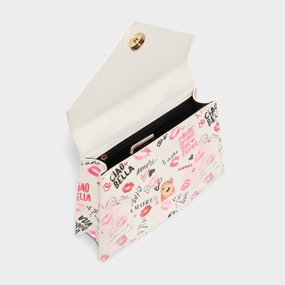 Bellavitaa in White Combo - Top handle bag