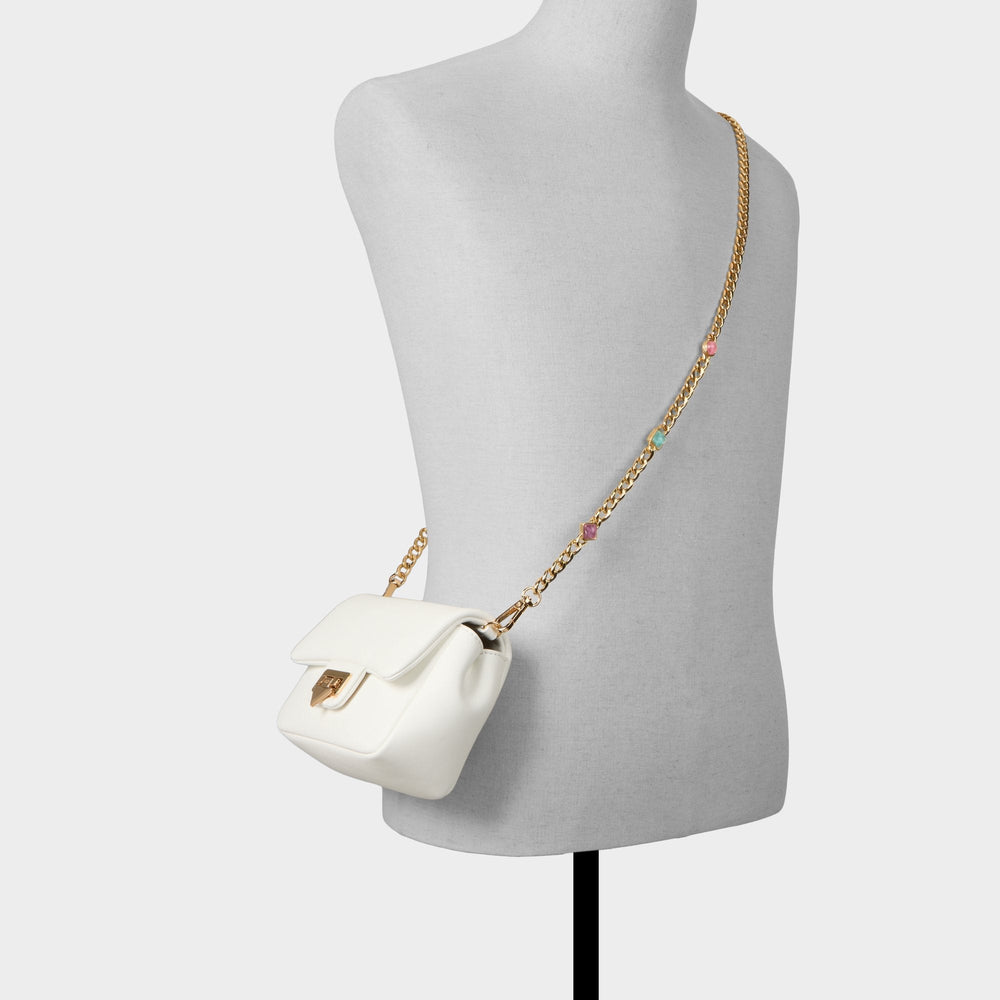 Bbellagemmx in Other White - Crossbody bag