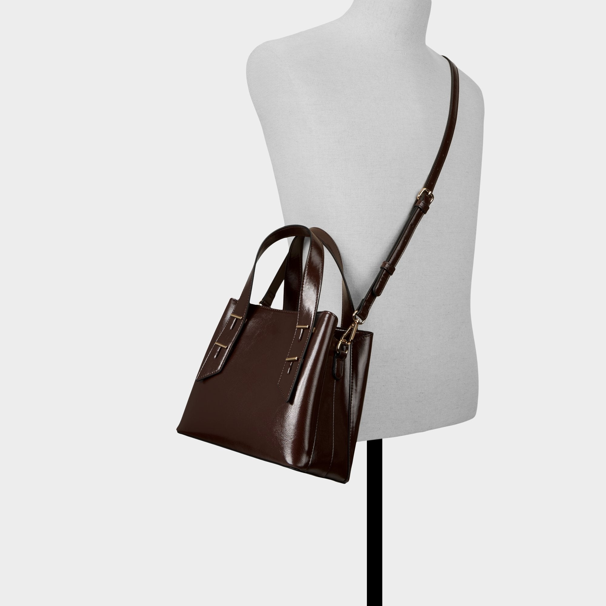 Zerinaa in Brown - Satchel bag