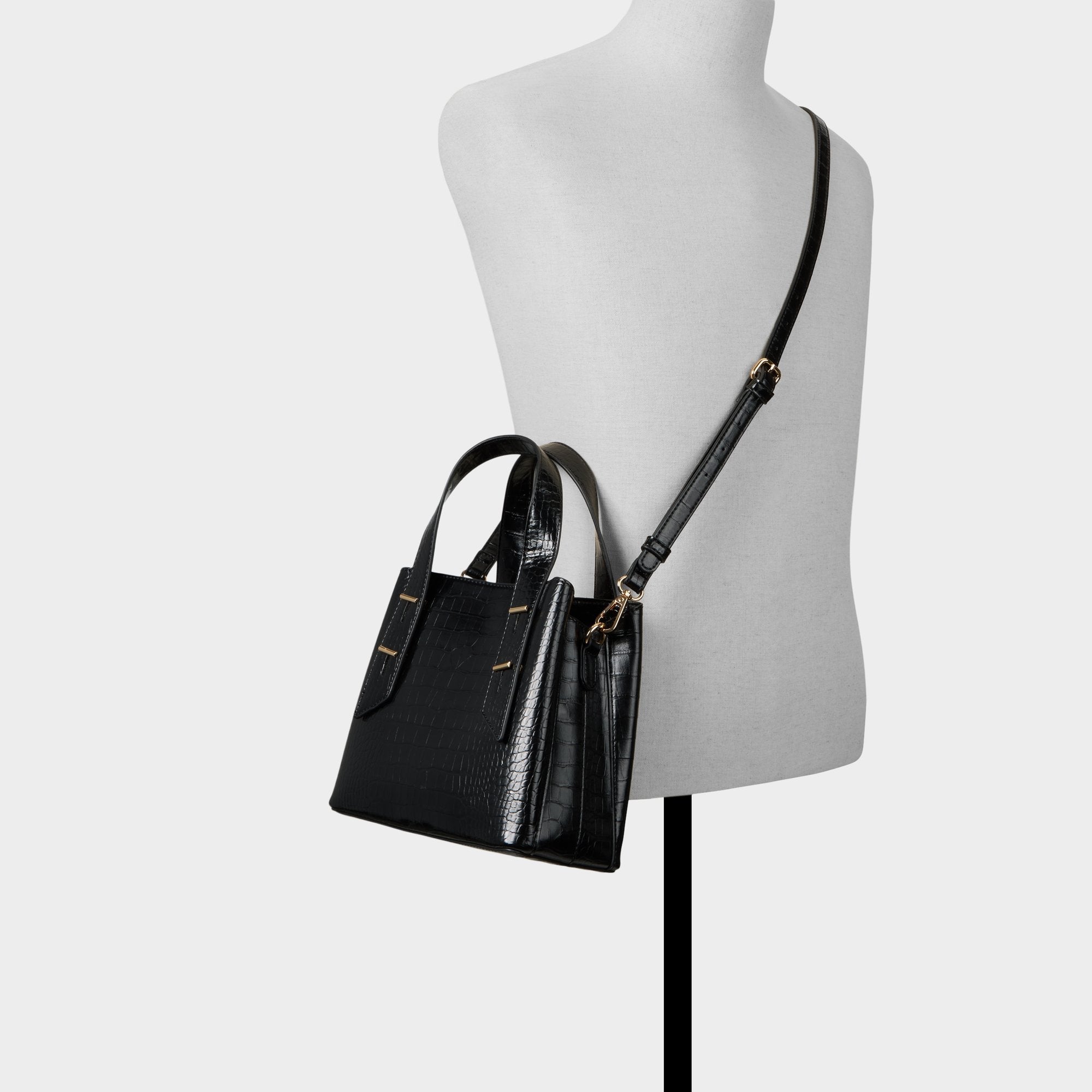 Zerinaa in Black - Satchel bag