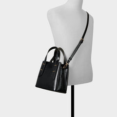 Zerinaa in Black - Satchel bag