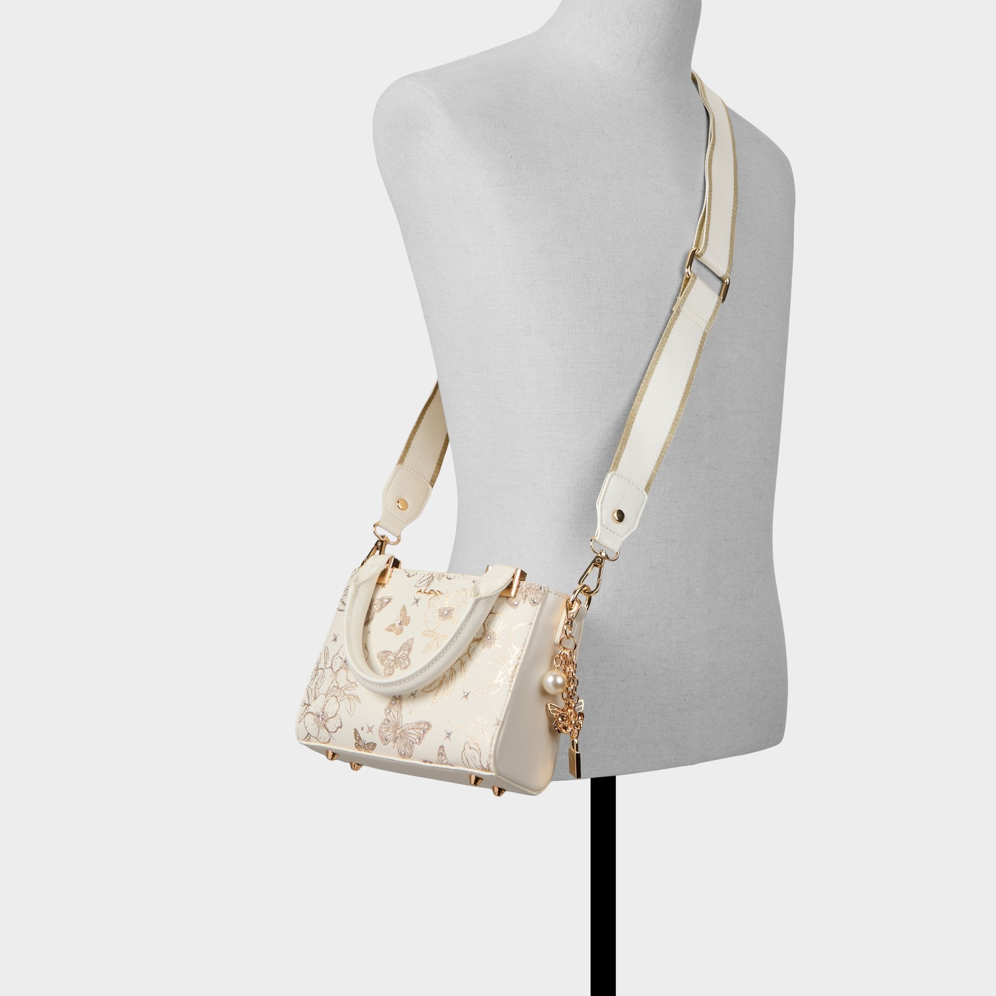 Shahiraa in Bone - Satchel bag