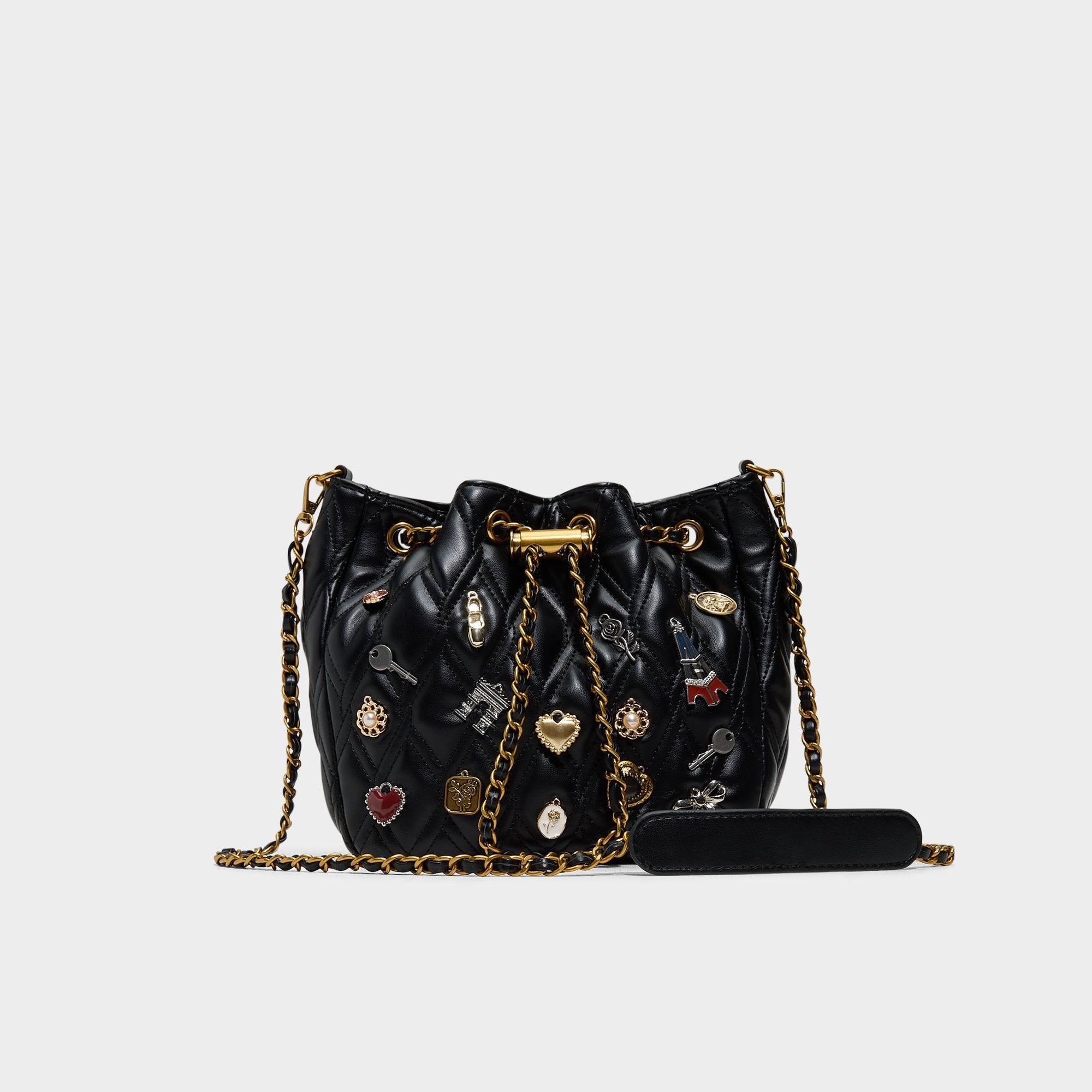 Parischarmm in Black - Bucket bag