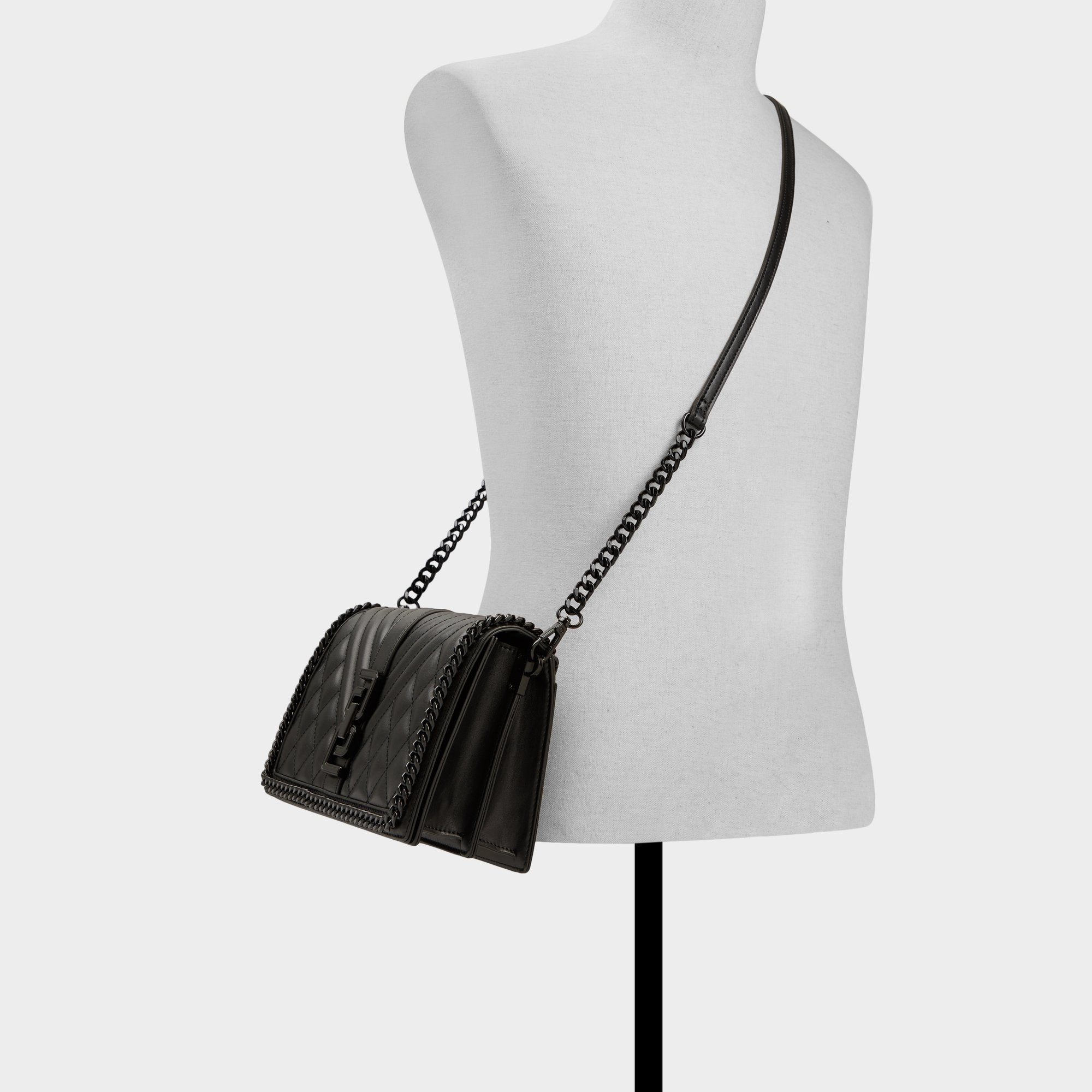 Baussey in Black Black - Crossbody bag