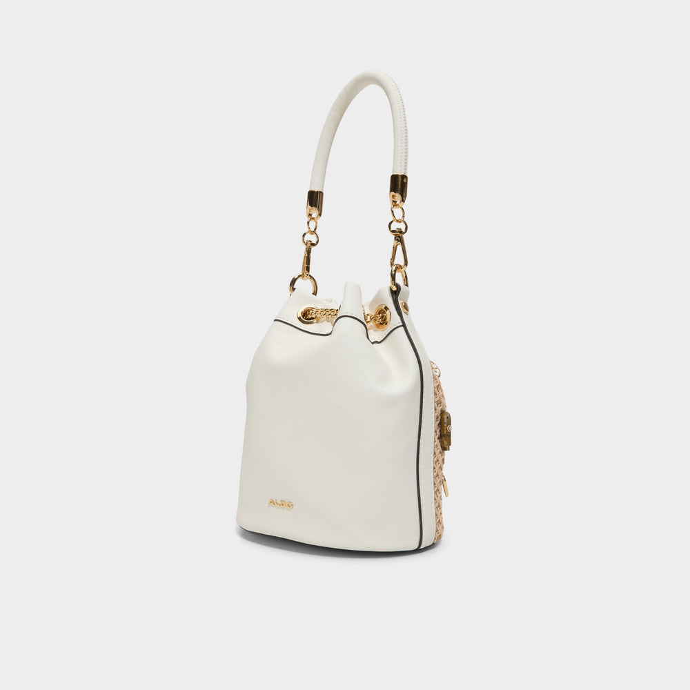 Shellinax in Natural - Bucket bag