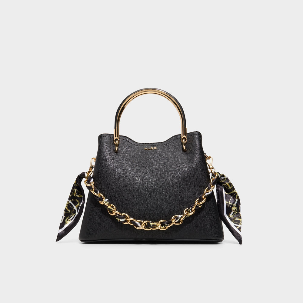 Arrayann Black Women's Tote & Satchel bags - Satchel bag