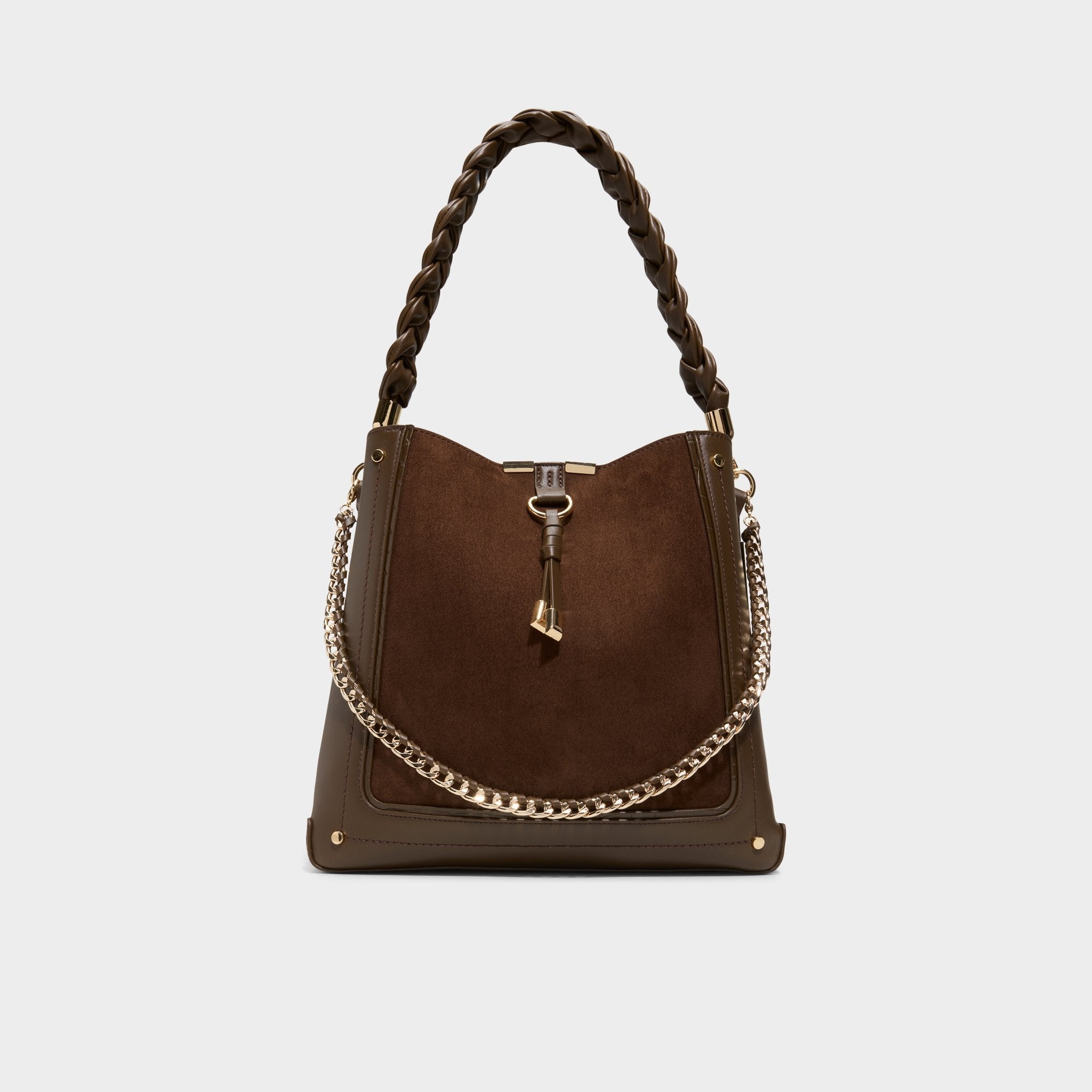 Nalaynaa in Brown - Bucket bag