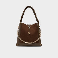 Nalaynaa in Brown - Bucket bag
