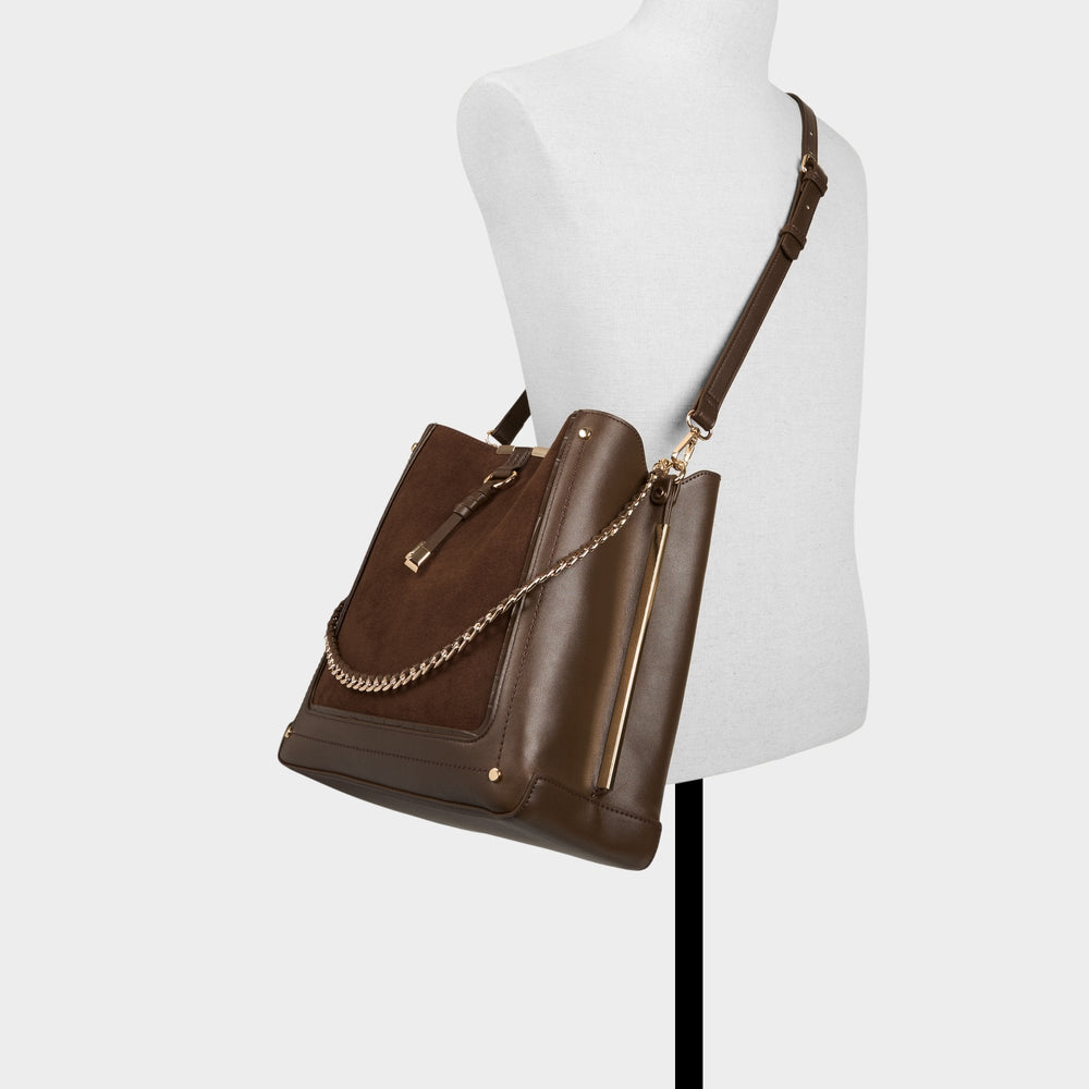 Nalaynaa in Brown - Bucket bag