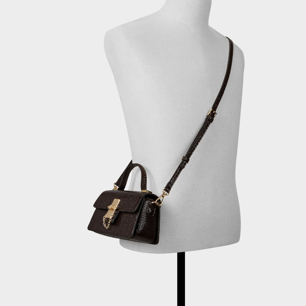 Callunaax in Brown - Top handle bag
