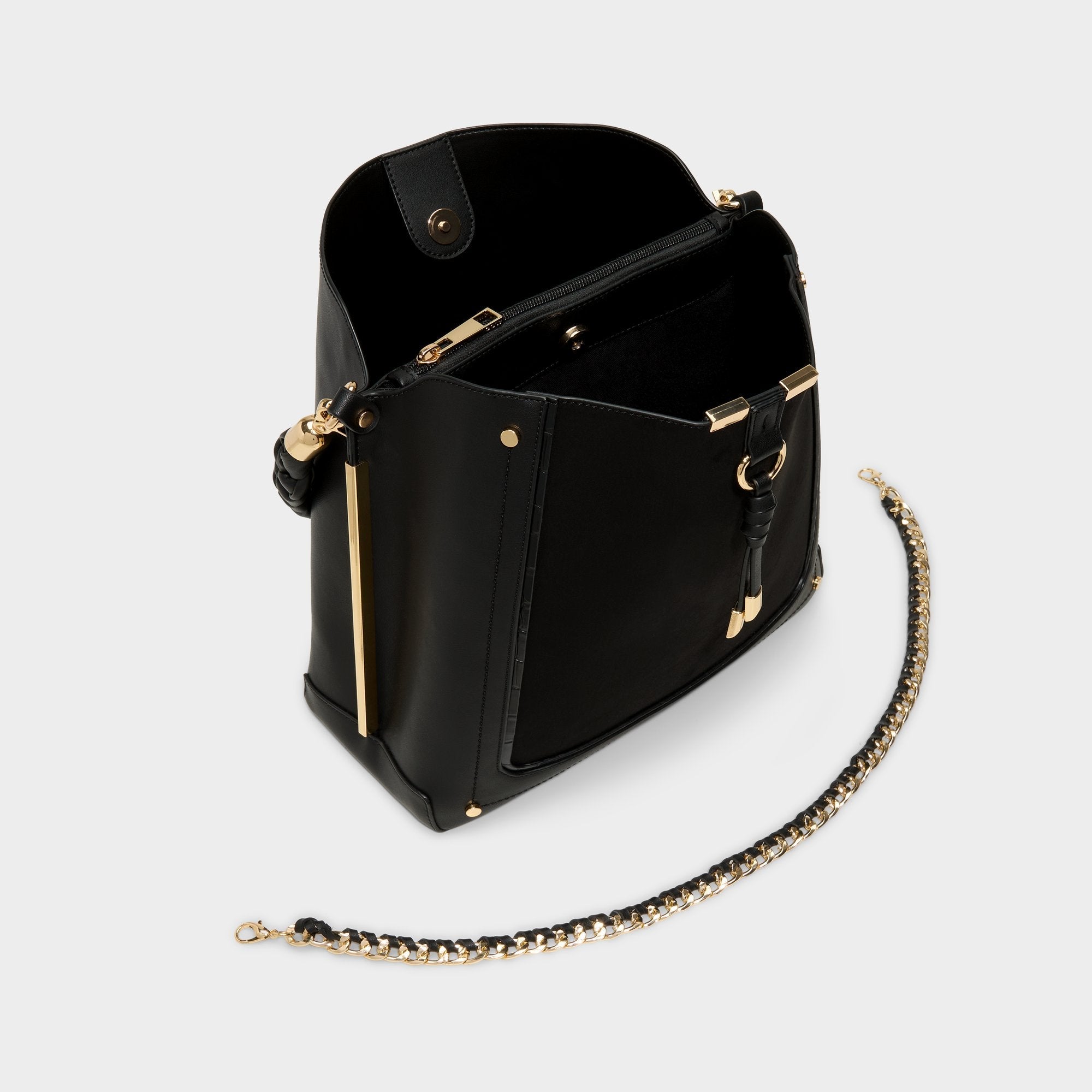 Nalaynaa in Black - Bucket bag