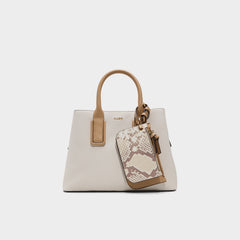 Jeynnaa in Bone - Satchel bag