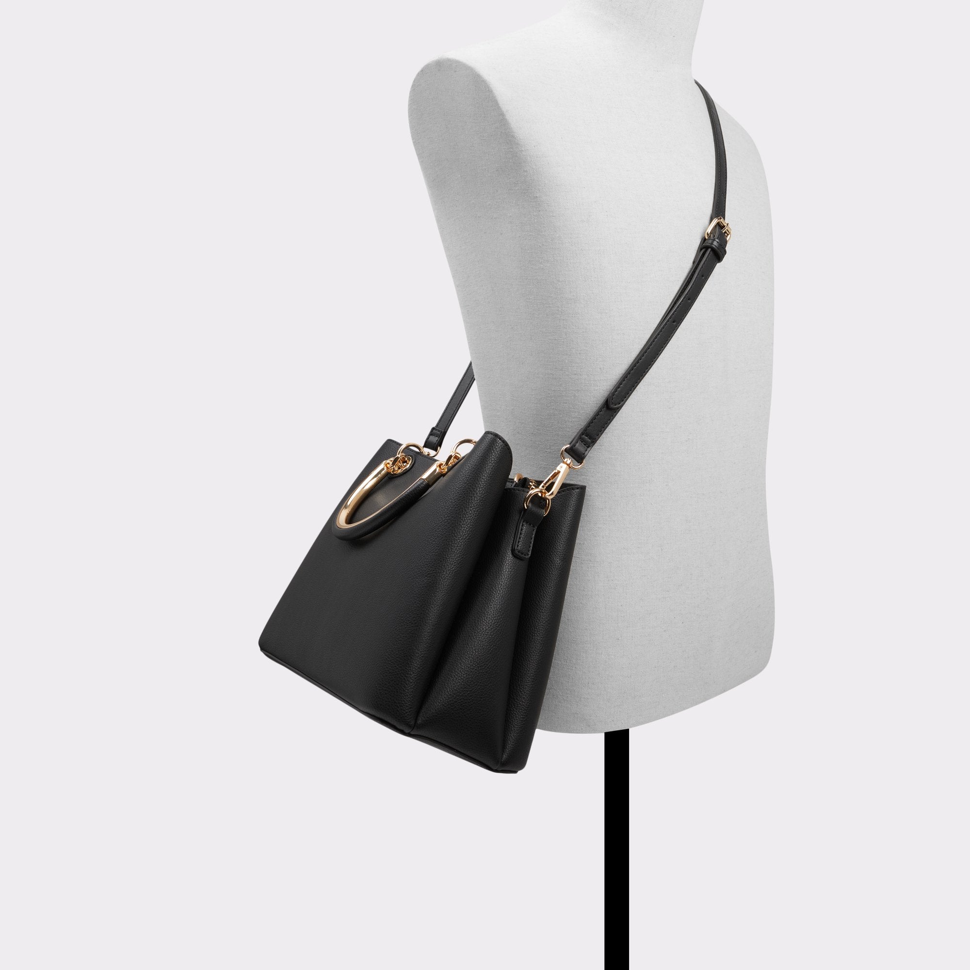 Surgoinee Black Women's Tote & Satchel bags - Satchel bag