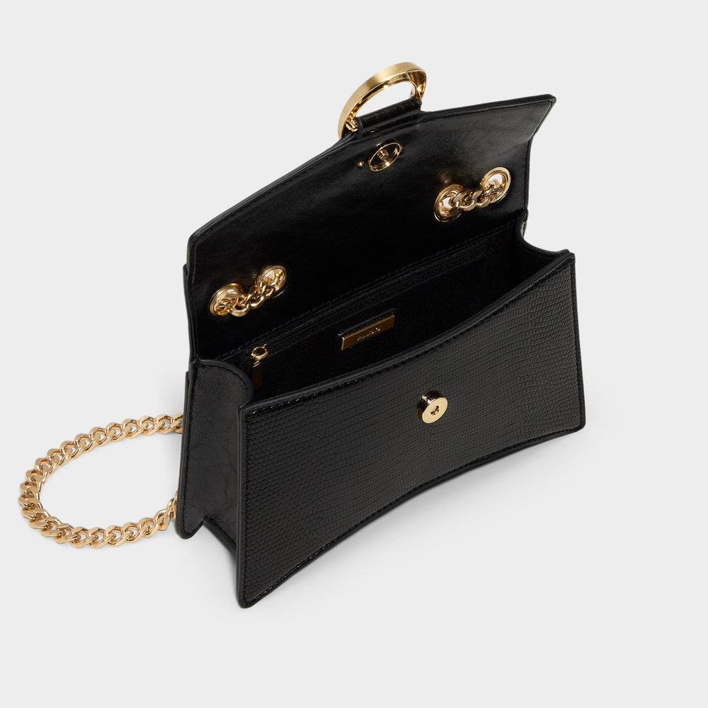 Fortunaax in Black Overflow - Crossbody bag