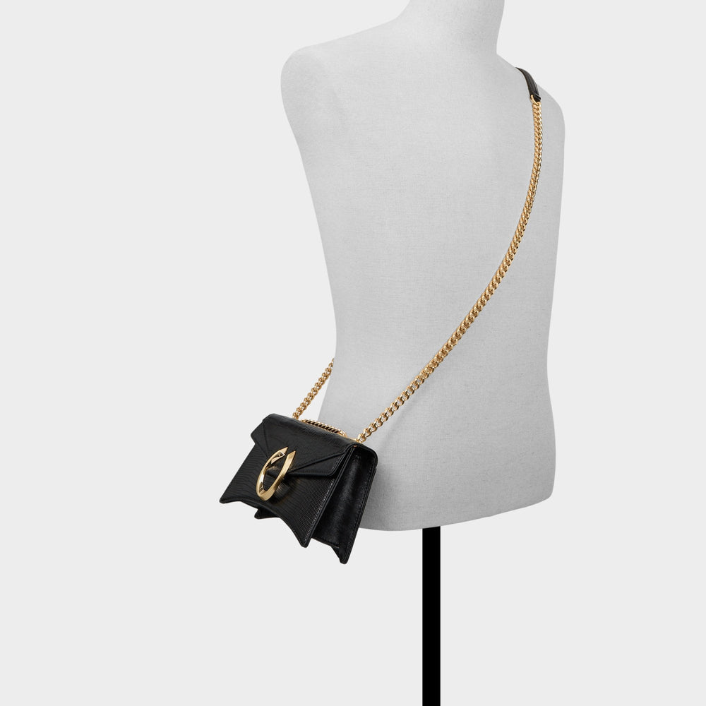 Fortunaax in Black Overflow - Crossbody bag