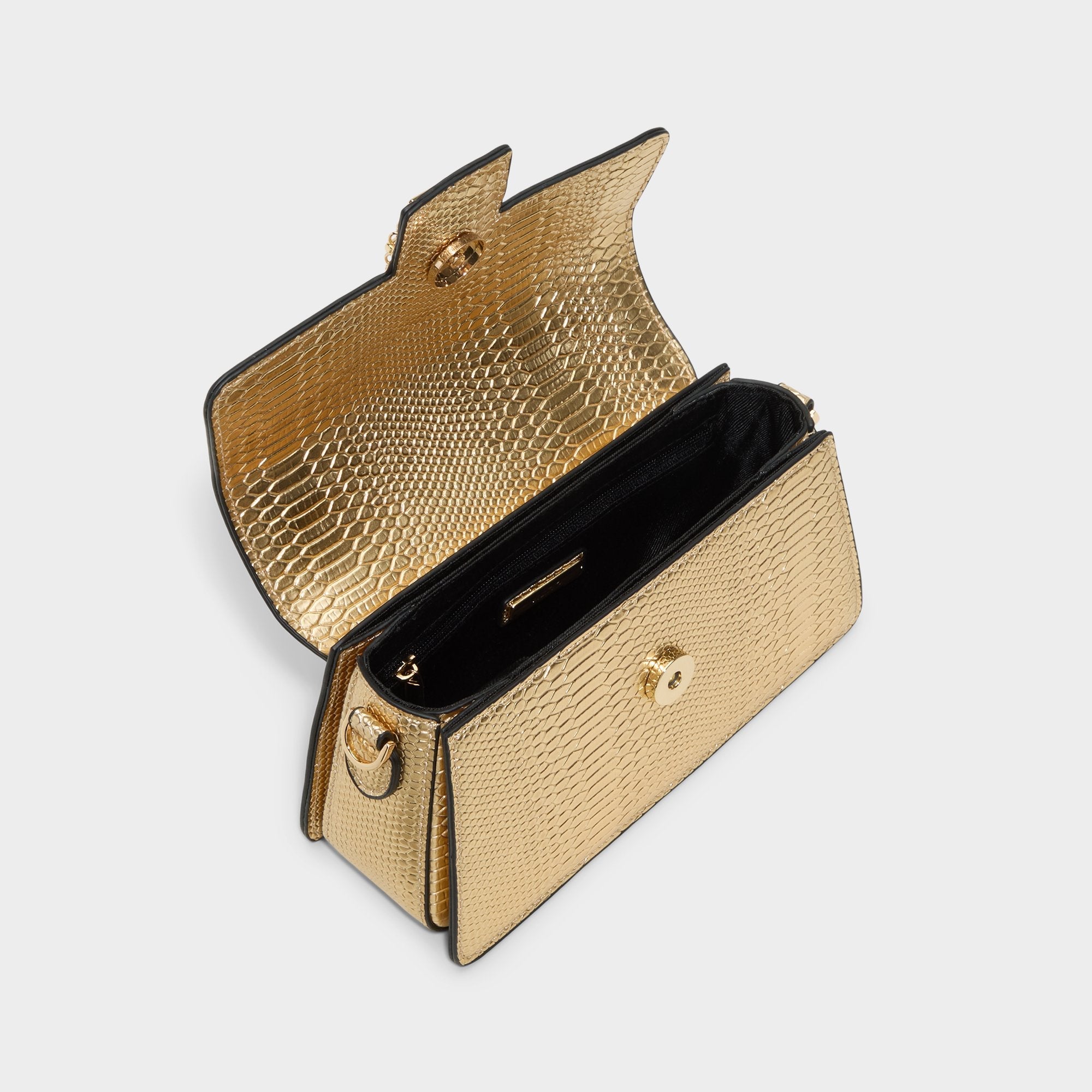 Callunaax Gold Women's Top Handle Bags - Top handle bag