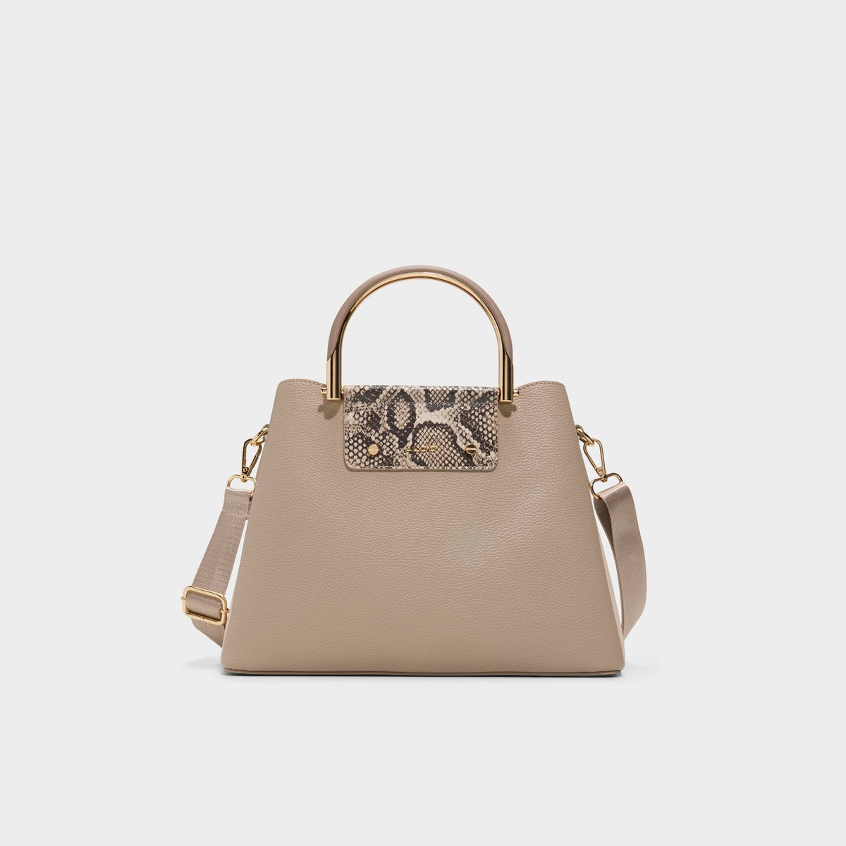 Sloanaa in Taupe - Satchel bag