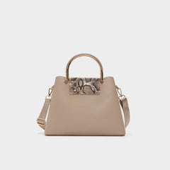 Sloanaa in Taupe - Satchel bag