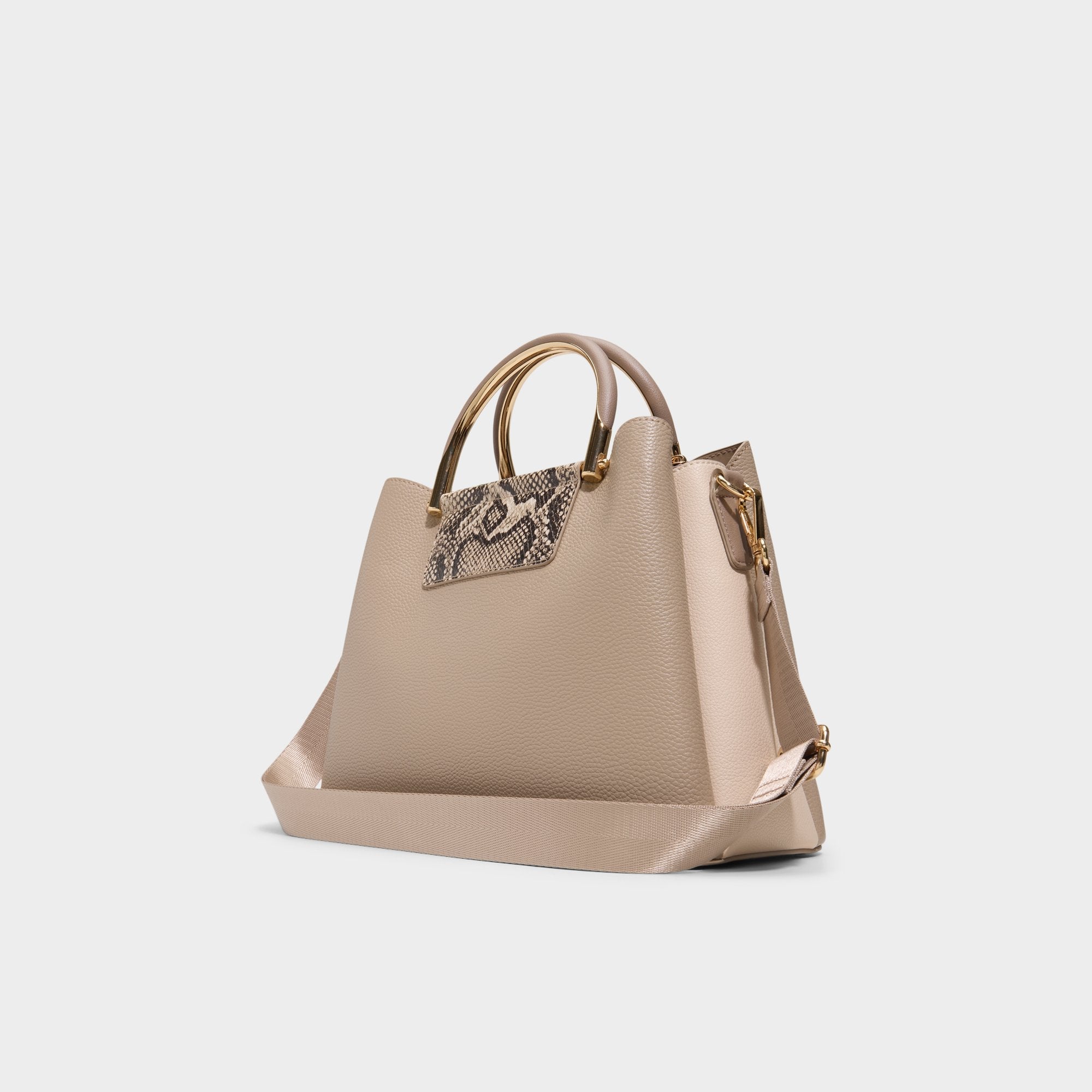 Sloanaa in Taupe - Satchel bag