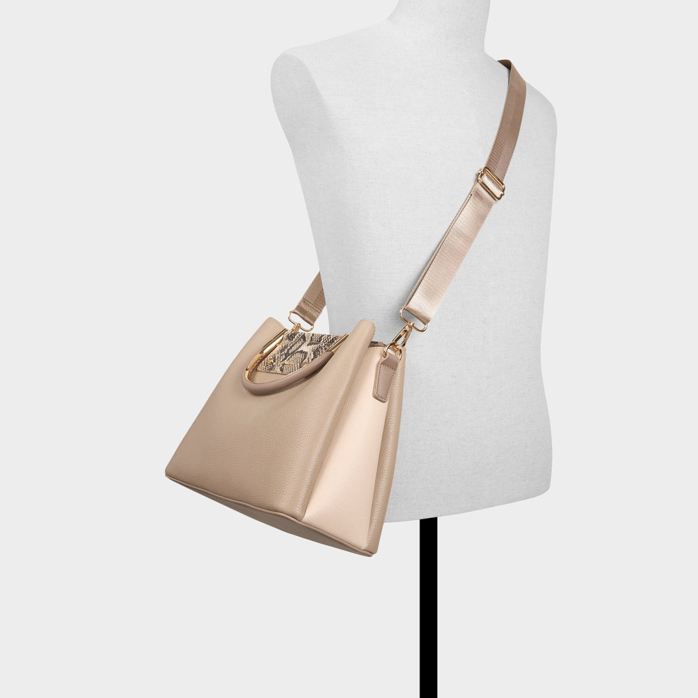 Sloanaa in Taupe - Satchel bag