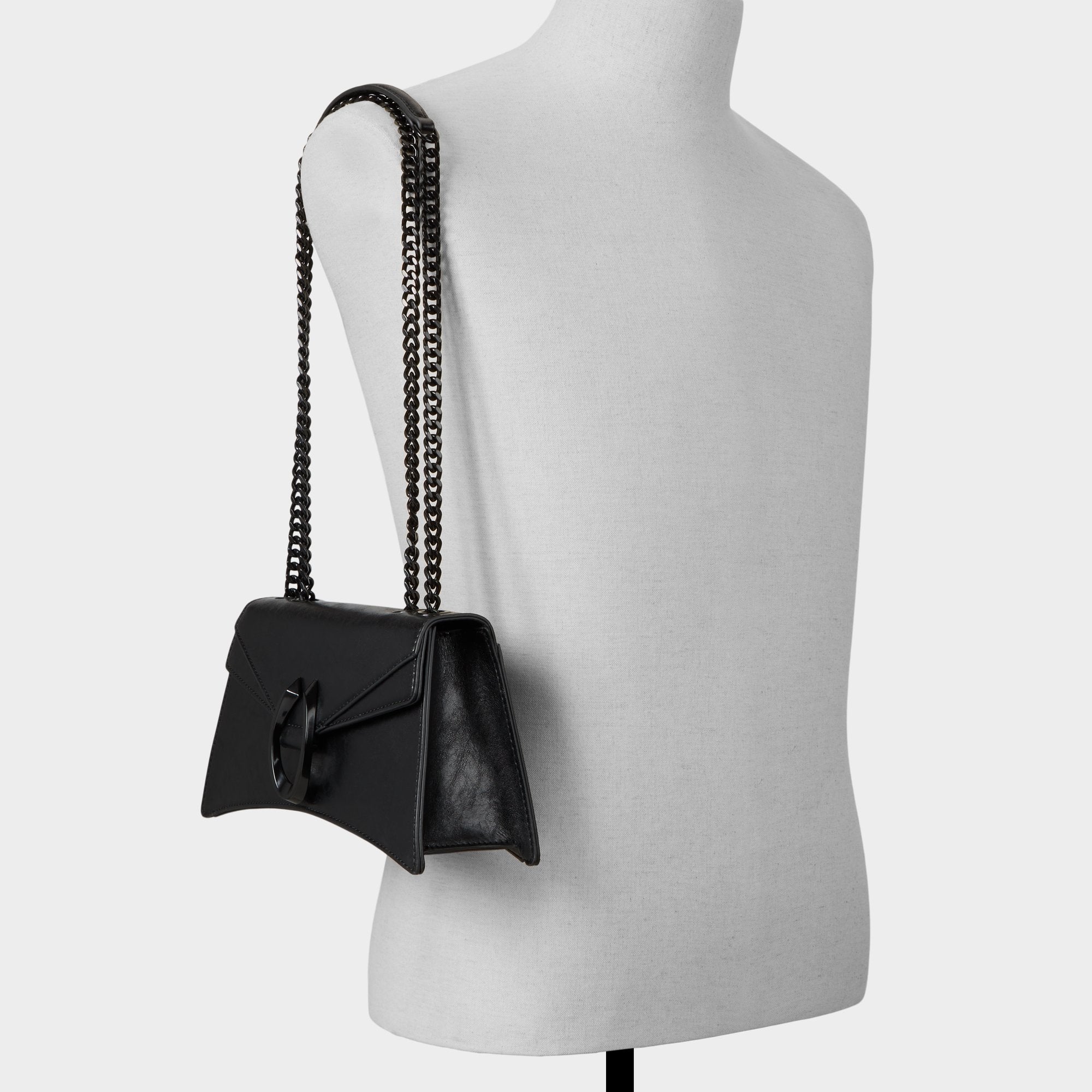 Forturaa in Black Black - Crossbody bag